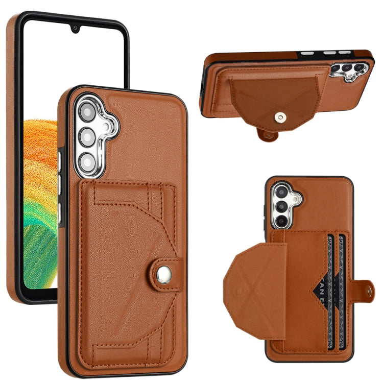 Shockproof Leather Phone Case with Card Holder, For Samsung Galaxy A04E / F04 / M04, For Samsung Galaxy A34 5G, For Samsung Galaxy A54 5G, For Samsung Galaxy S23 Ultra