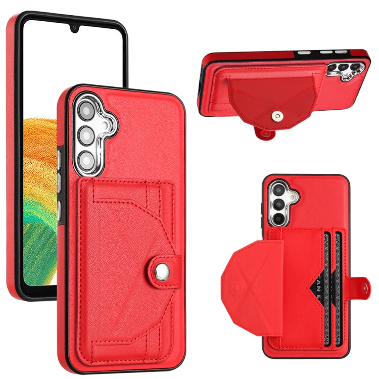 Shockproof Leather Phone Case with Card Holder, For Samsung Galaxy A04E / F04 / M04, For Samsung Galaxy A34 5G, For Samsung Galaxy A54 5G, For Samsung Galaxy S23 Ultra