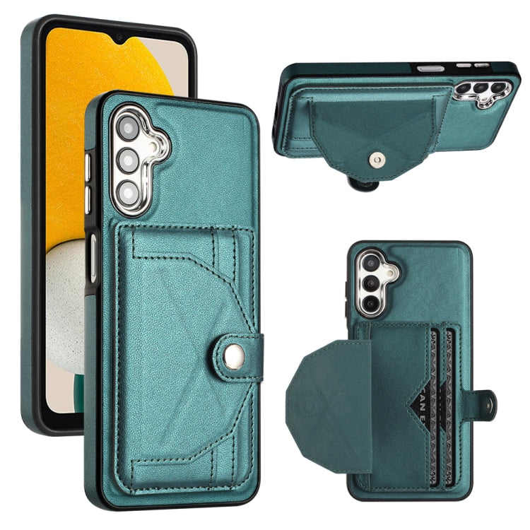 Shockproof Leather Phone Case with Card Holder, For Samsung Galaxy S23, For Samsung Galaxy A04 4G, For Samsung Galaxy A13 5G / A04S / M13 5G, For Samsung Galaxy A23 4G / F23 5G / M23 5G