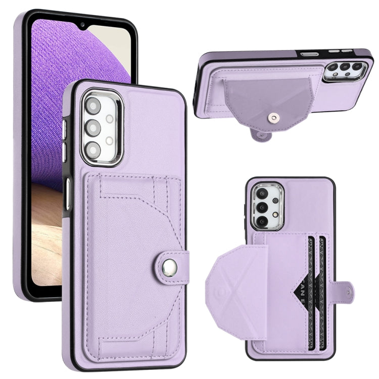Shockproof Leather Phone Case with Card Holder, For Samsung Galaxy S23, For Samsung Galaxy A04 4G, For Samsung Galaxy A13 5G / A04S / M13 5G, For Samsung Galaxy A23 4G / F23 5G / M23 5G
