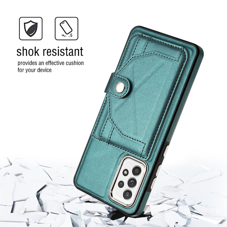 Shockproof Leather Phone Case with Card Holder, For Samsung Galaxy A53 5G, For Samsung Galaxy A73 5G, For Samsung Galaxy A33 5G, For Samsung Galaxy A13 4G