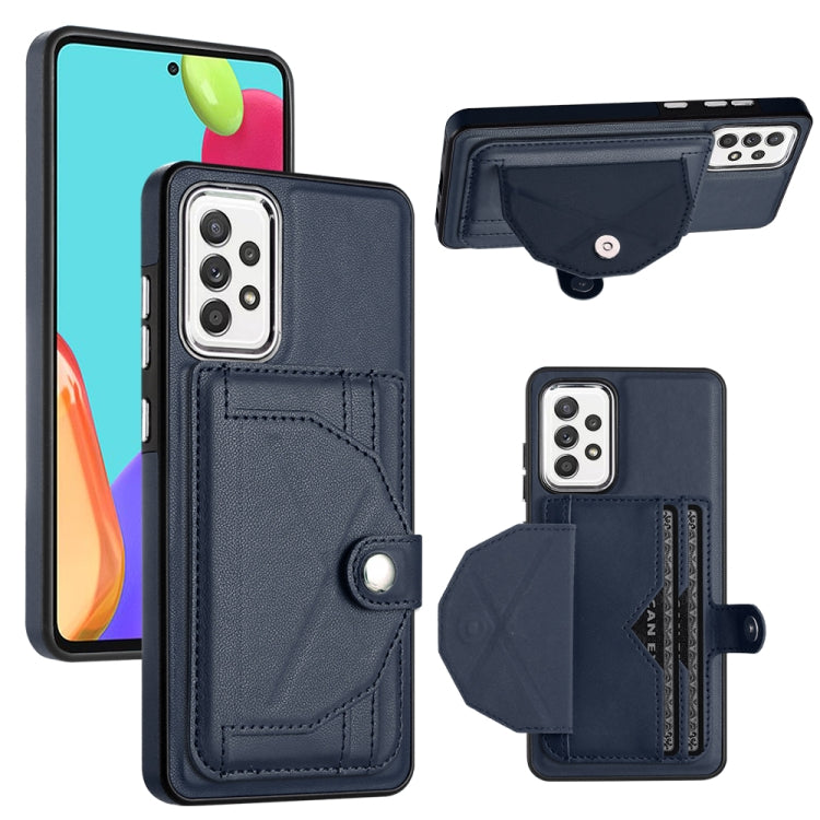 Shockproof Leather Phone Case with Card Holder, For Samsung Galaxy A53 5G, For Samsung Galaxy A73 5G, For Samsung Galaxy A33 5G, For Samsung Galaxy A13 4G