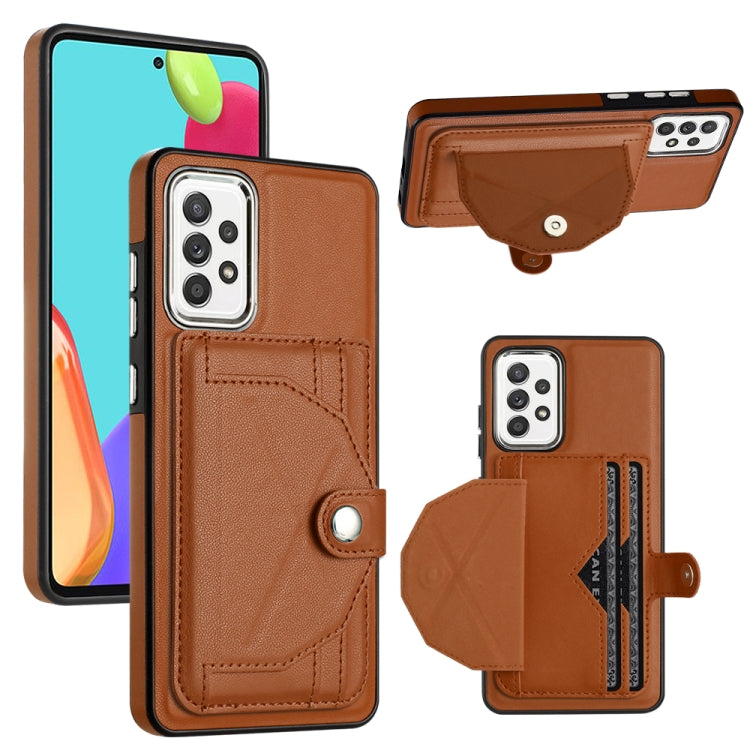 Shockproof Leather Phone Case with Card Holder, For Samsung Galaxy A53 5G, For Samsung Galaxy A73 5G, For Samsung Galaxy A33 5G, For Samsung Galaxy A13 4G