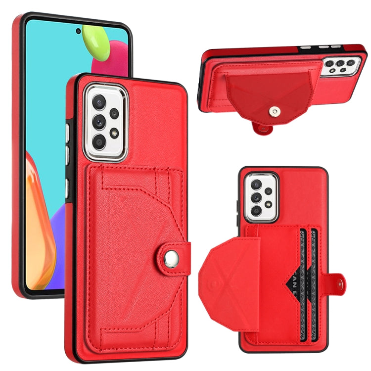 Shockproof Leather Phone Case with Card Holder, For Samsung Galaxy A53 5G, For Samsung Galaxy A73 5G, For Samsung Galaxy A33 5G, For Samsung Galaxy A13 4G