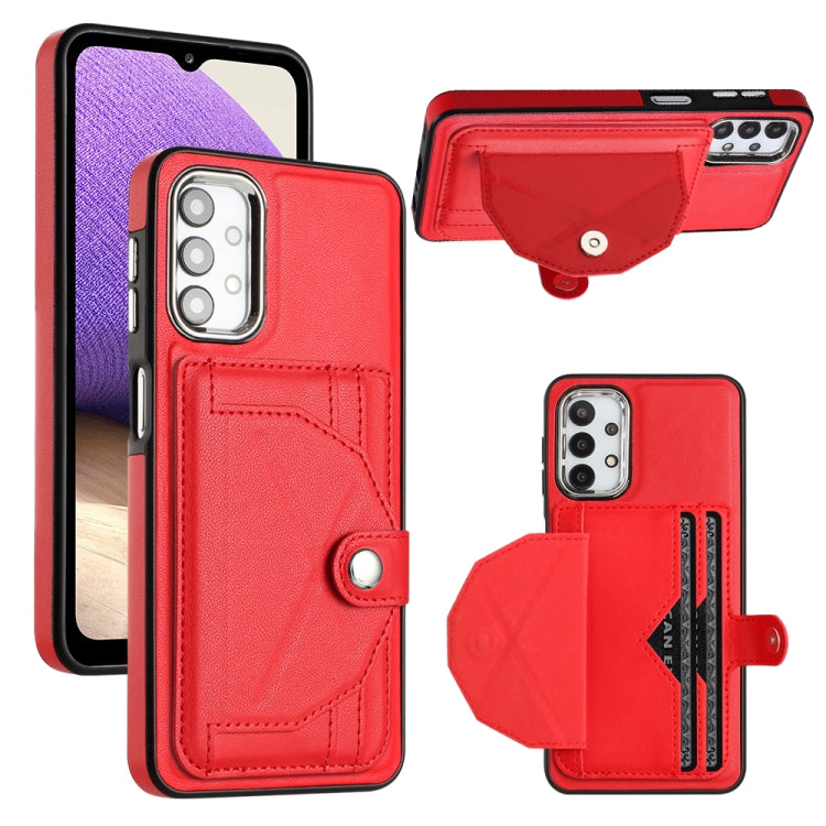 Shockproof Leather Phone Case with Card Holder, For Samsung Galaxy A53 5G, For Samsung Galaxy A73 5G, For Samsung Galaxy A33 5G, For Samsung Galaxy A13 4G