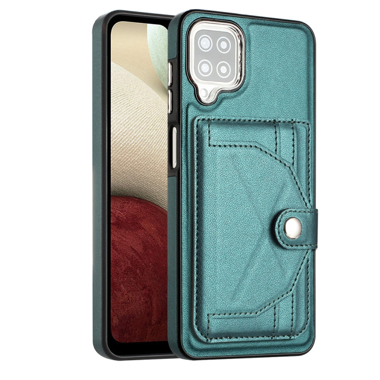 Shockproof Leather Phone Case with Card Holder, For Samsung Galaxy A12 4G / M12, For Samsung Galaxy A32 5G