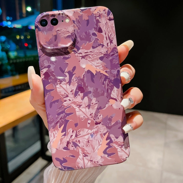 Precise Hole Camouflage Pattern PC Phone Case, For iPhone XR, For iPhone XS Max, For iPhone 8 Plus / 7 Plus