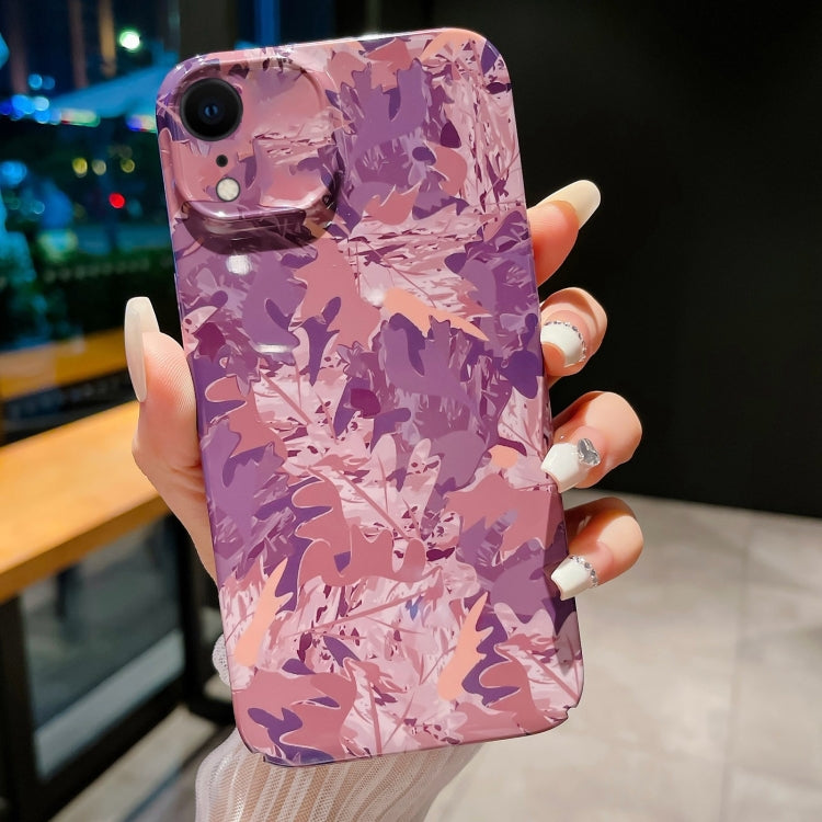 Precise Hole Camouflage Pattern PC Phone Case, For iPhone XR, For iPhone XS Max, For iPhone 8 Plus / 7 Plus