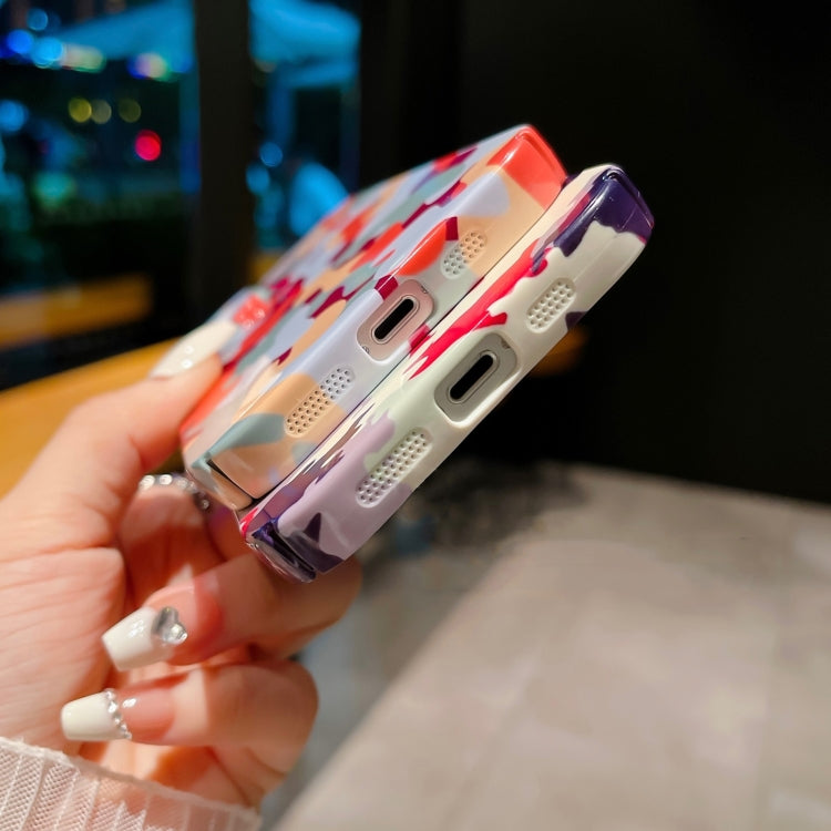 Precise Hole Camouflage Pattern PC Phone Case, For iPhone 12 Pro, For iPhone 12 mini, For iPhone 11 Pro Max