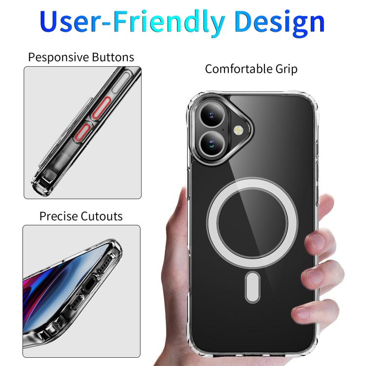 Four Corner Airbags MagSafe Magnetic Phone Case, For iPhone 18, For iPhone 18 Pro, For iPhone 18 Pro Max, For iPhone 17e / 16e, For iPhone 16 Pro Max, For iPhone 16 Pro, For iPhone 16 Plus, For iPhone 16, For iPhone 15 Pro Max, For iPhone 15 Pro       ...