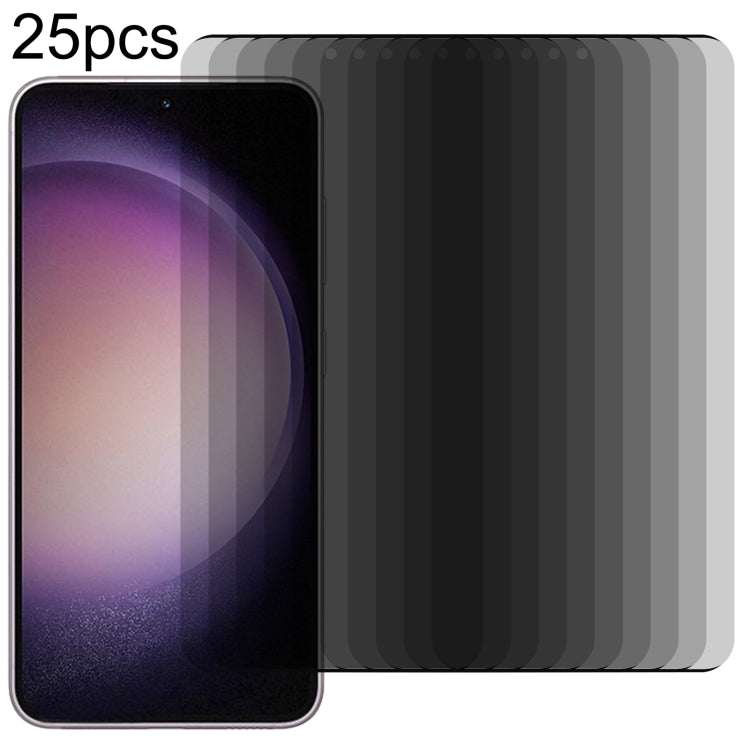 Lot de 25 films de protection en verre trempé ultra-fins à bords incurvés 3D, déverrouillage, pour Samsung Galaxy S23 Ultra 5G, S23+ 5G et S23 5G
