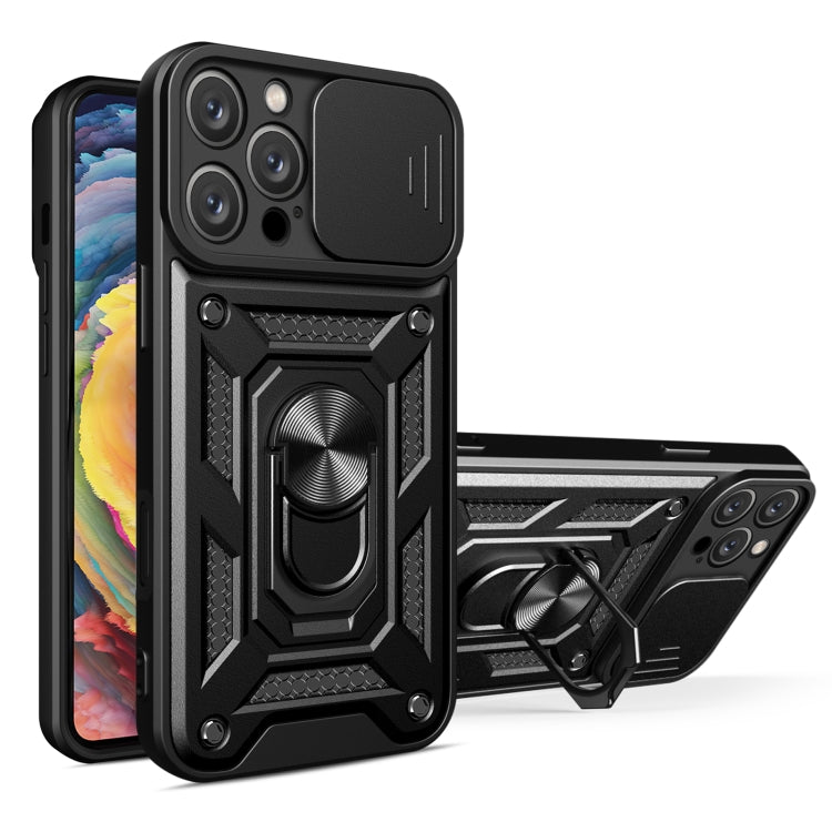 Sliding Camera Cover Design TPU+PC Phone Case, For iPhone 16 Pro, For iPhone 16 Plus, For iPhone 16, For iPhone 15 Pro