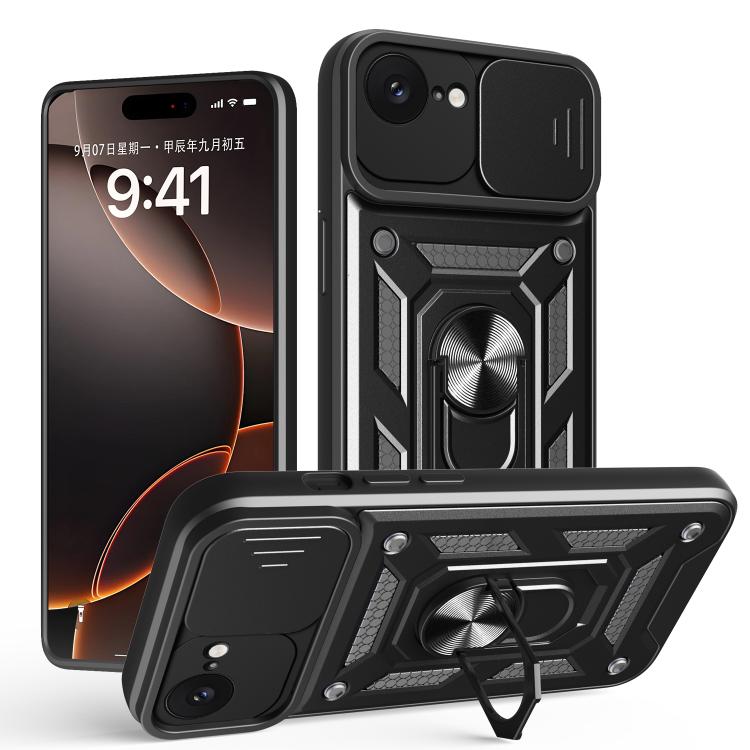 Sliding Camera Cover Design TPU+PC Phone Case, For iPhone 16e, For iPhone 16 Pro Max, For iPhone 16 Pro