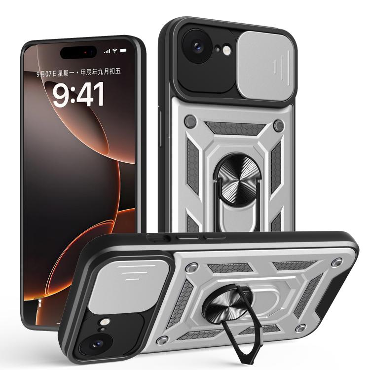 Sliding Camera Cover Design TPU+PC Phone Case, For iPhone 16e, For iPhone 16 Pro Max, For iPhone 16 Pro