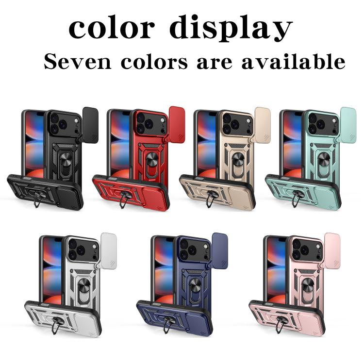 Sliding Camera Cover Design TPU+PC Phone Case, For iPhone 16e, For iPhone 16 Pro Max, For iPhone 16 Pro