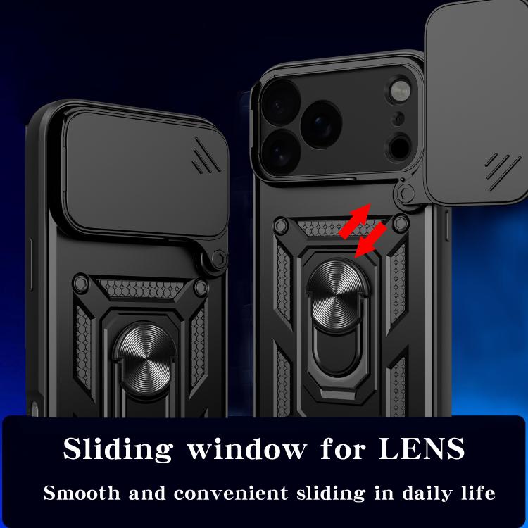 Sliding Camera Cover Design TPU+PC Phone Case, For iPhone 16e, For iPhone 16 Pro Max, For iPhone 16 Pro