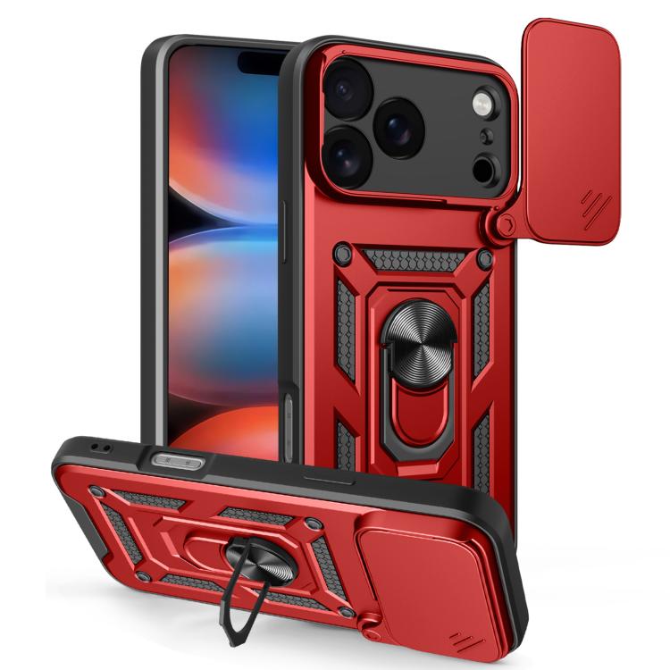Sliding Camera Cover Design TPU+PC Phone Case, For iPhone 16e, For iPhone 16 Pro Max, For iPhone 16 Pro