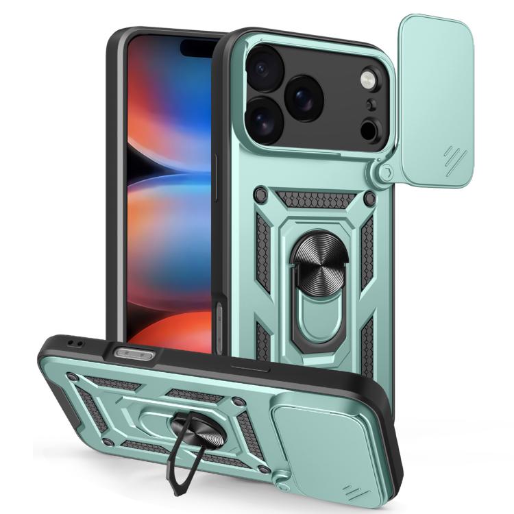 Sliding Camera Cover Design TPU+PC Phone Case, For iPhone 16e, For iPhone 16 Pro Max, For iPhone 16 Pro