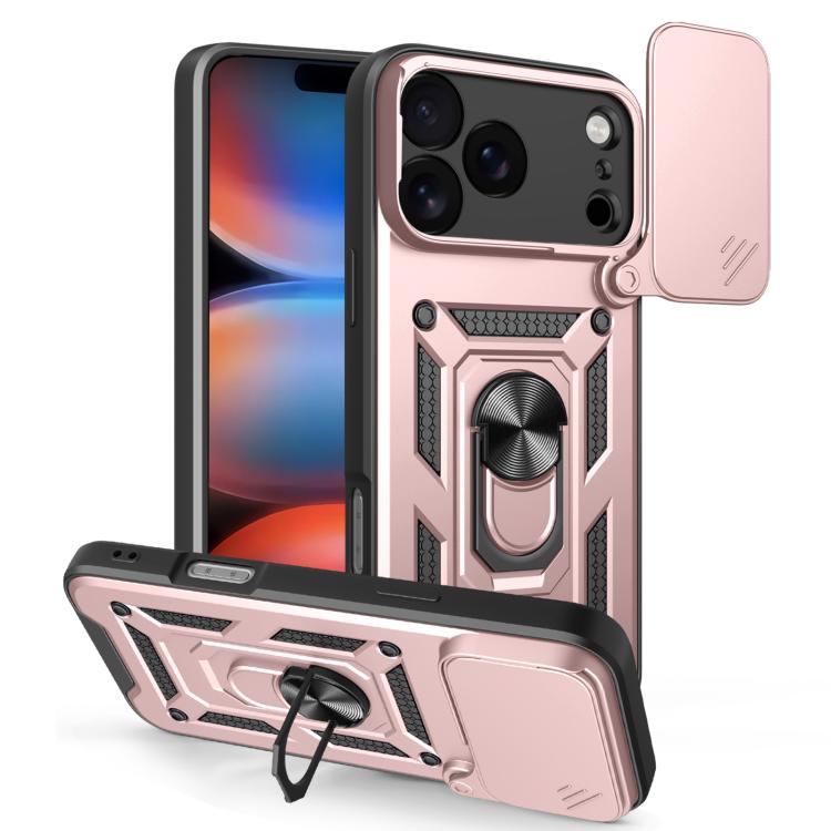 Sliding Camera Cover Design TPU+PC Phone Case, For iPhone 16e, For iPhone 16 Pro Max, For iPhone 16 Pro