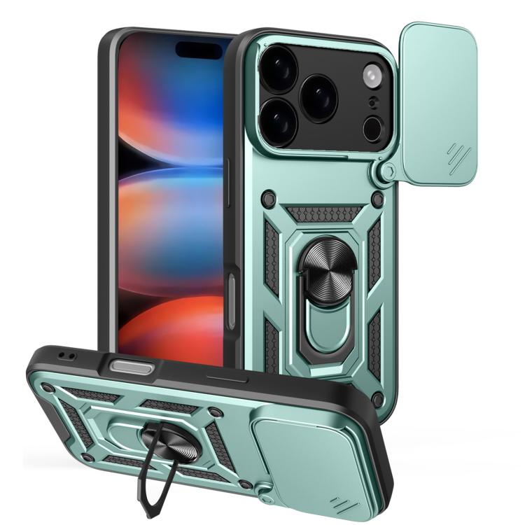 Sliding Camera Cover Design TPU+PC Phone Case, For iPhone 16e, For iPhone 16 Pro Max, For iPhone 16 Pro