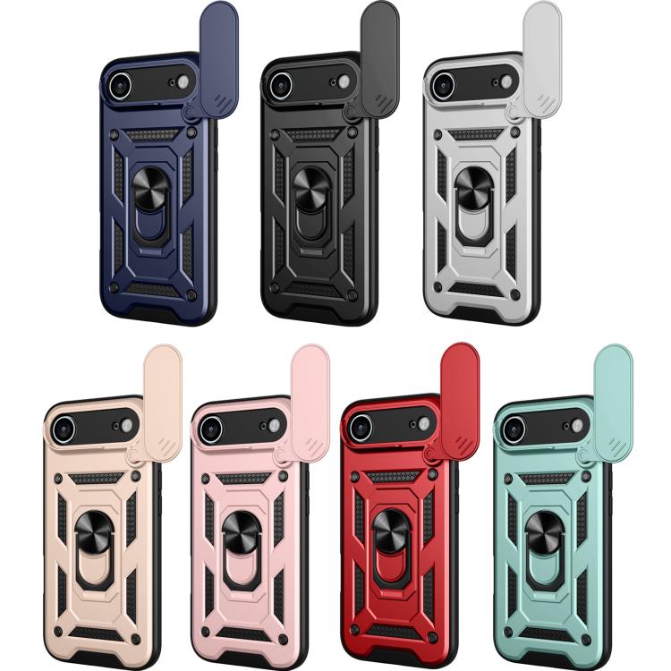 Sliding Camera Cover Design TPU+PC Phone Case, For iPhone 16 Plus, For iPhone 16, For iPhone 15 Pro Max