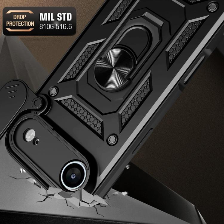 Sliding Camera Cover Design TPU+PC Phone Case, For iPhone 16 Plus, For iPhone 16, For iPhone 15 Pro Max