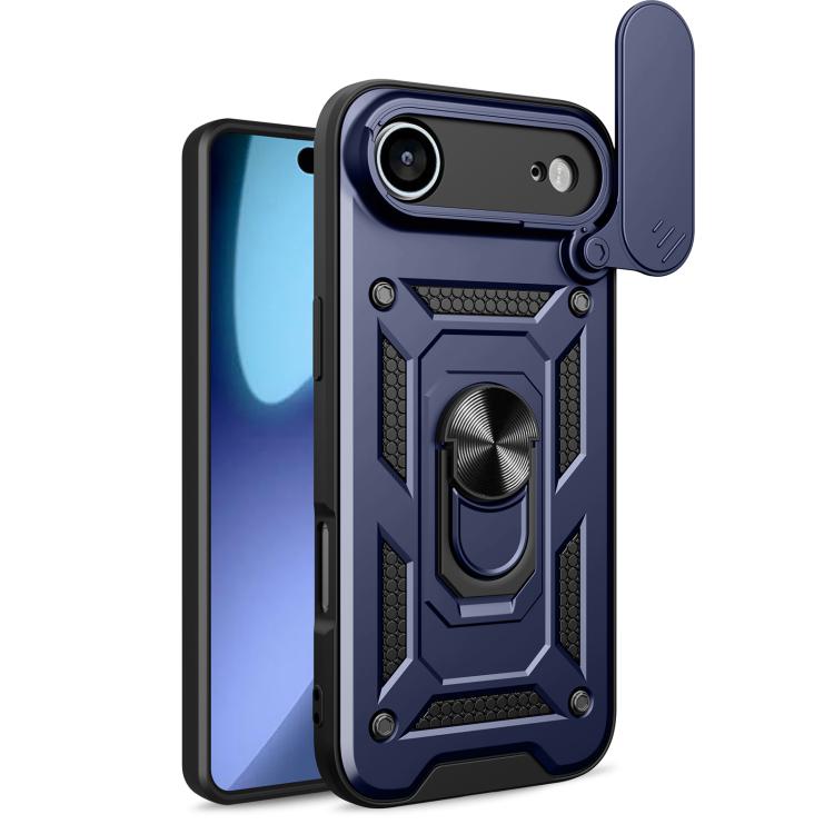 Sliding Camera Cover Design TPU+PC Phone Case, For iPhone 16 Plus, For iPhone 16, For iPhone 15 Pro Max