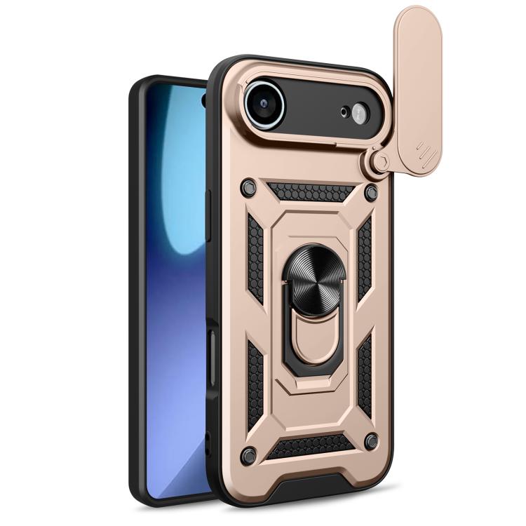 Sliding Camera Cover Design TPU+PC Phone Case, For iPhone 16 Plus, For iPhone 16, For iPhone 15 Pro Max