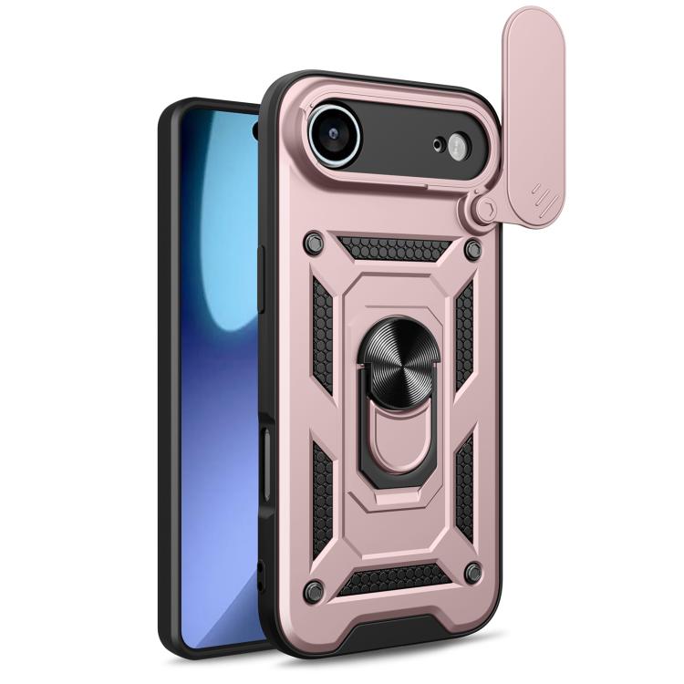Sliding Camera Cover Design TPU+PC Phone Case, For iPhone 16 Plus, For iPhone 16, For iPhone 15 Pro Max