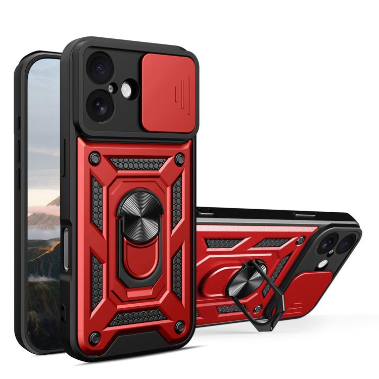 Sliding Camera Cover Design TPU+PC Phone Case, For iPhone 16e, For iPhone 16 Pro Max, For iPhone 16 Pro