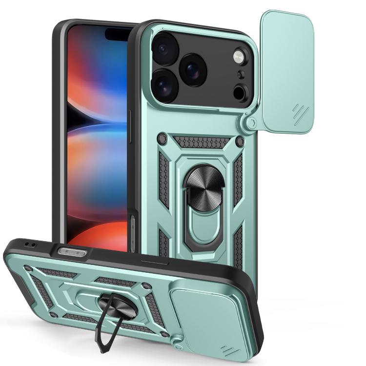 Sliding Camera Cover Design TPU+PC Phone Case, For iPhone 16e, For iPhone 16 Pro Max, For iPhone 16 Pro