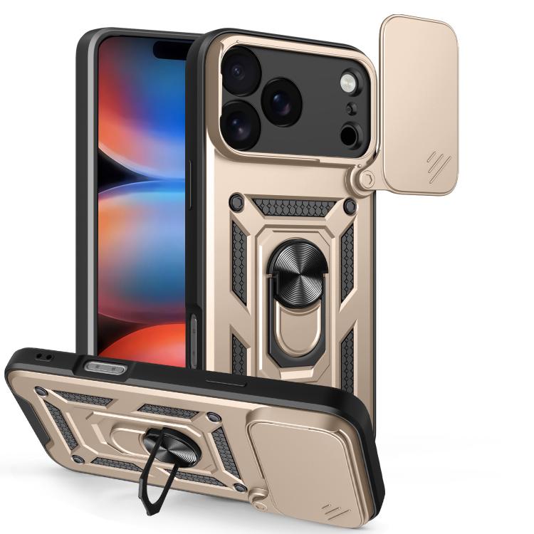 Sliding Camera Cover Design TPU+PC Phone Case, For iPhone 16e, For iPhone 16 Pro Max, For iPhone 16 Pro
