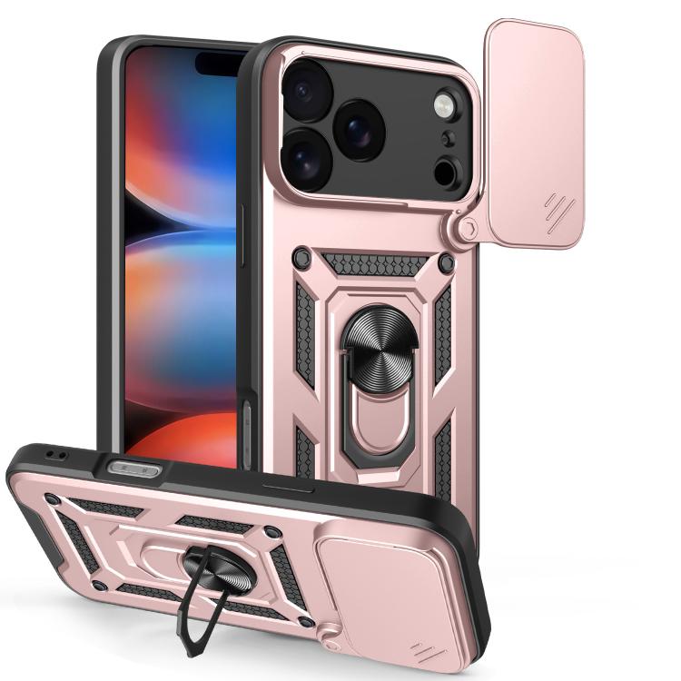Sliding Camera Cover Design TPU+PC Phone Case, For iPhone 16e, For iPhone 16 Pro Max, For iPhone 16 Pro