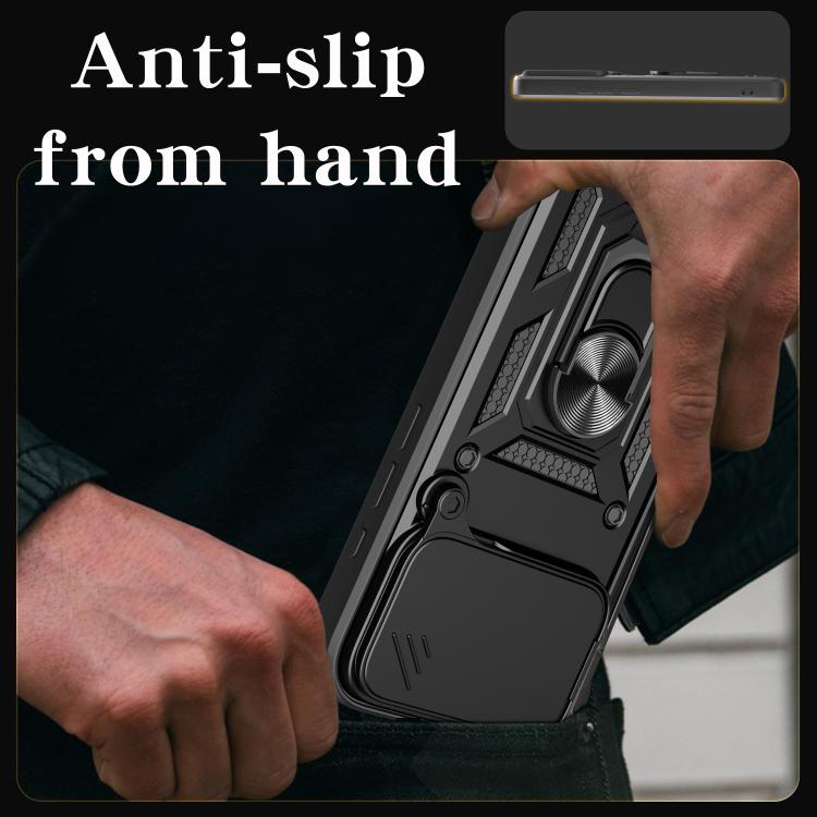 Sliding Camera Cover Design TPU+PC Phone Case, For iPhone 16e, For iPhone 16 Pro Max, For iPhone 16 Pro