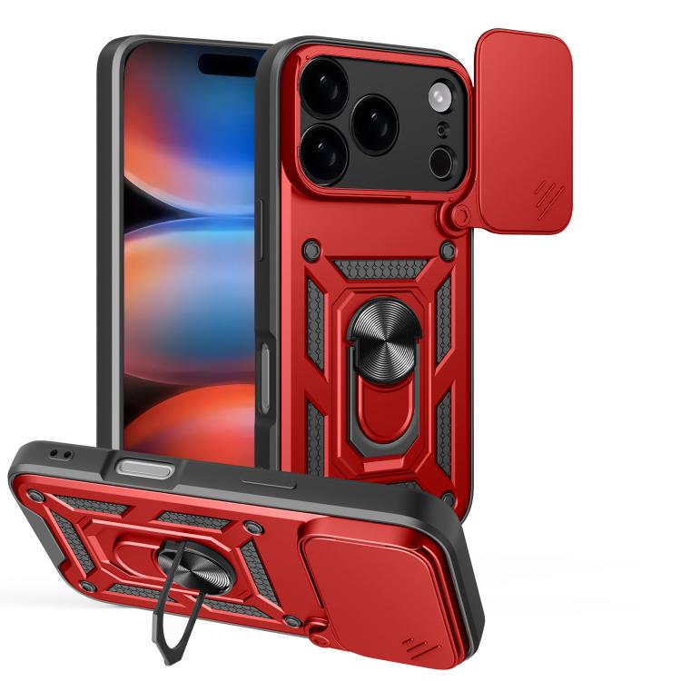 Sliding Camera Cover Design TPU+PC Phone Case, For iPhone 16e, For iPhone 16 Pro Max, For iPhone 16 Pro