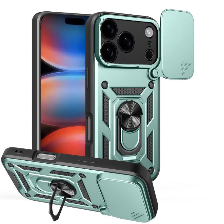 Sliding Camera Cover Design TPU+PC Phone Case, For iPhone 16e, For iPhone 16 Pro Max, For iPhone 16 Pro