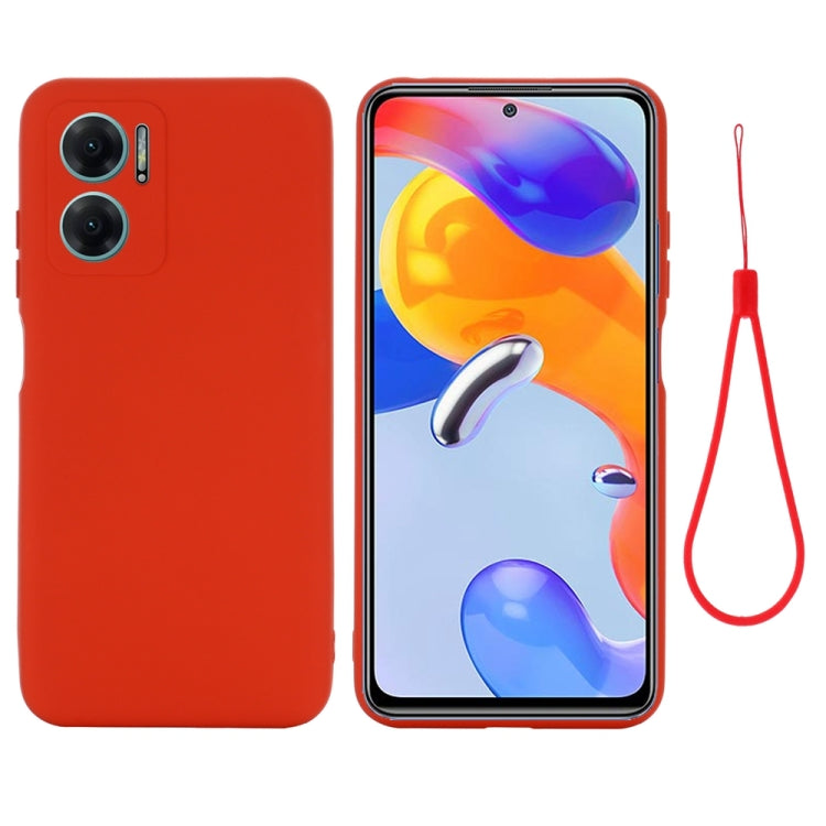 Pure Color Liquid Silicone Shockproof Phone Case