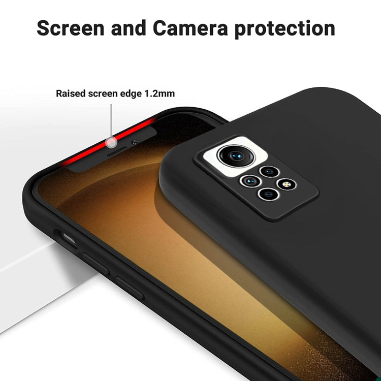 Pure Color Liquid Silicone Shockproof Phone Case