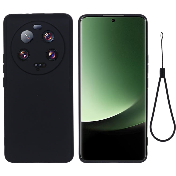 Pure Color Liquid Silicone Shockproof Phone Case