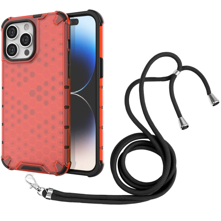 Lanyard Honeycomb Phone Case