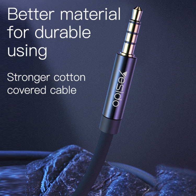 Yesido YAU15 3.5mm Male to 3.5mm Male Audio Cable, 2m