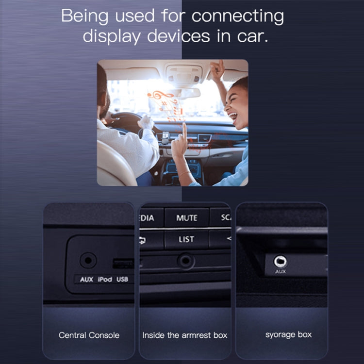 Yesido YAU15 3.5mm Male to 3.5mm Male Audio Cable, 2m