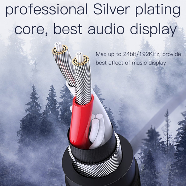 Yesido YAU15 3.5mm Male to 3.5mm Male Audio Cable, 2m