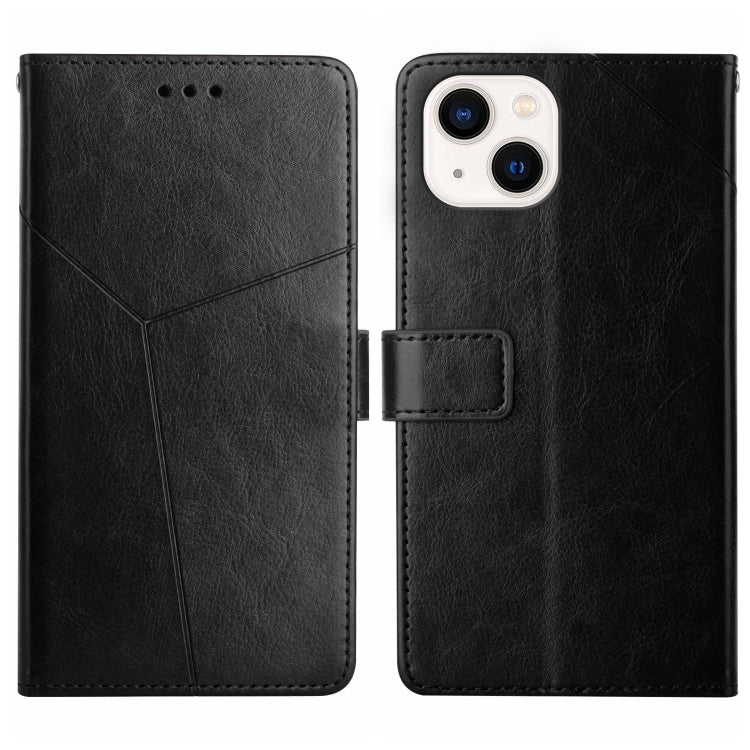 HT01 Y-shaped Pattern Flip Leather Phone Case, For iPhone 16, For iPhone 15 Pro Max, For iPhone 15 Pro, For iPhone 15 Plus
