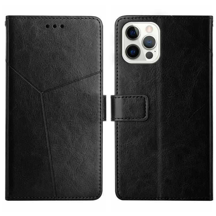 HT01 Y-shaped Pattern Flip Leather Phone Case, For iPhone 16, For iPhone 15 Pro Max, For iPhone 15 Pro, For iPhone 15 Plus
