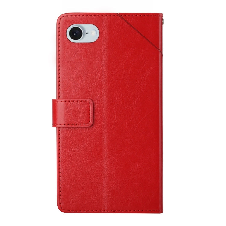 HT01 Y-shaped Pattern Flip Leather Phone Case, iPhone 16e, For iPhone 15 Pro Max, For iPhone 15 Pro, For iPhone 15 Plus