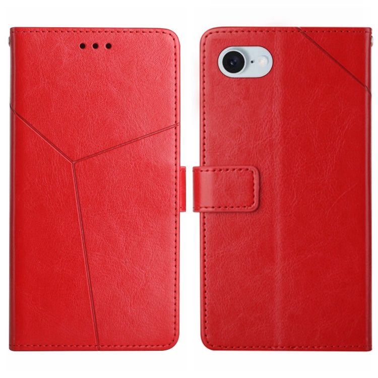 HT01 Y-shaped Pattern Flip Leather Phone Case, For iPhone 16 Pro Max, For iPhone 16 Pro, For iPhone 16 Plus, For iPhone 16