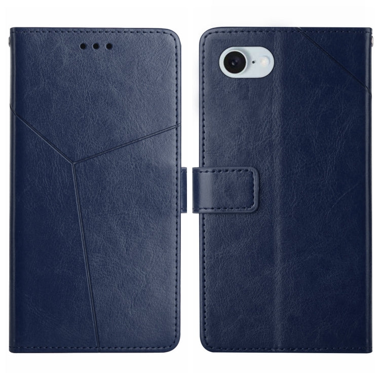 HT01 Y-shaped Pattern Flip Leather Phone Case, For iPhone 16 Pro Max, For iPhone 16 Pro, For iPhone 16 Plus, For iPhone 16