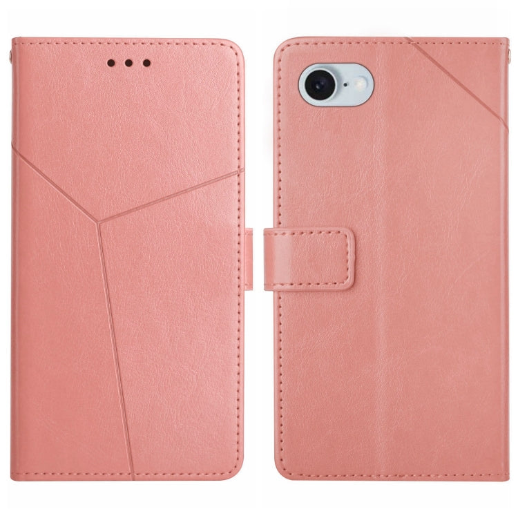 HT01 Y-shaped Pattern Flip Leather Phone Case, For iPhone 16 Pro Max, For iPhone 16 Pro, For iPhone 16 Plus, For iPhone 16