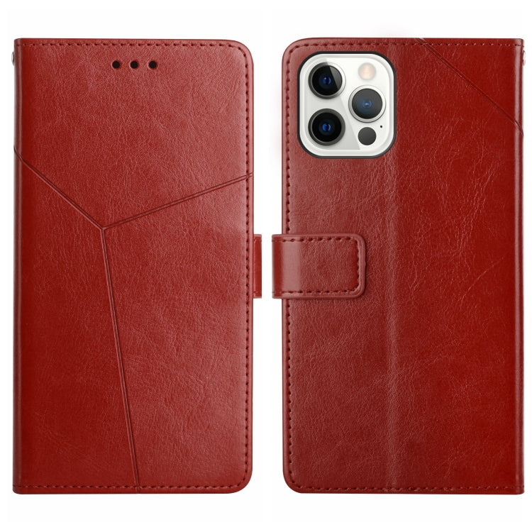 HT01 Y-shaped Pattern Flip Leather Phone Case, iPhone 16e, For iPhone 15 Pro Max, For iPhone 15 Pro, For iPhone 15 Plus
